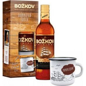 Božkov Tuzemák  0,5L+plech