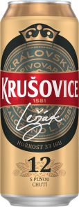 Krušovice 12 plech 0,5l