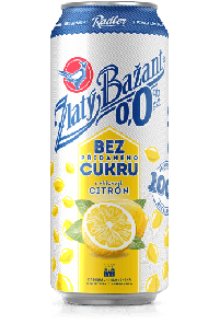 Zlatý Bažant Rádler Citron 0% 0,5L